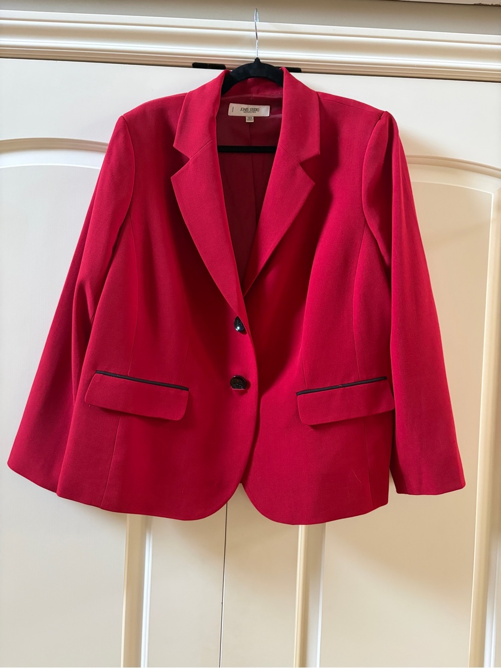 Women's Red Tailored Blazer